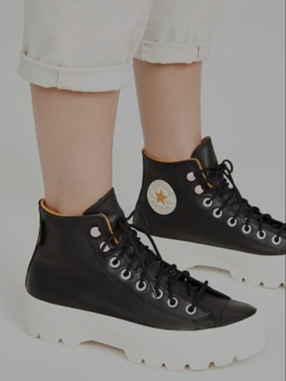 Converse CT All-Star Leather Winter boots,Goretex,Lugged Platform